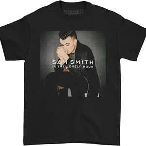 Sam Smith Men's Lonely Hour 2015 Tour T-Shirt Black XXL